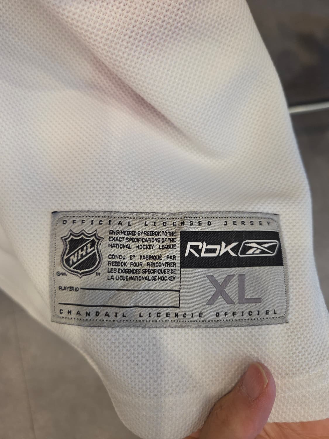 오타와 세네터스 NHL 하키 져지 XL (리복 정품) 상품이미지3