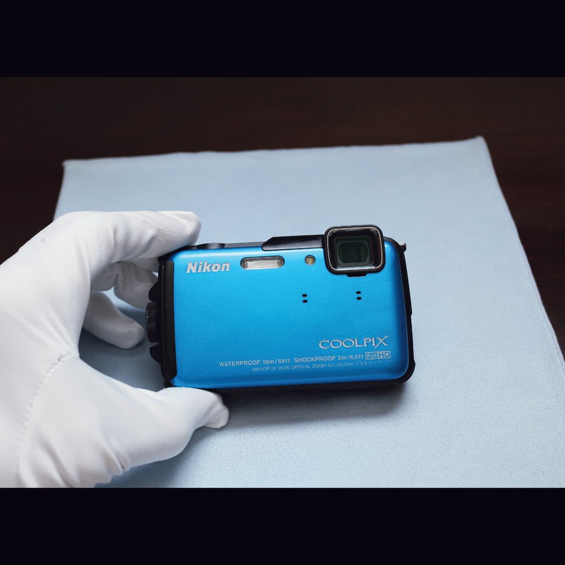 레어<한글>니콘 쿨픽스 aw110 (aw100) 블루 빈티지 디카 상품이미지8