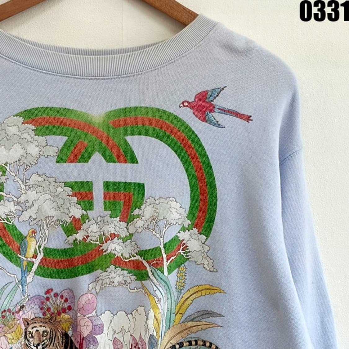 구찌 타이거 프린팅 스웻셔츠 XS 0331 상품이미지2