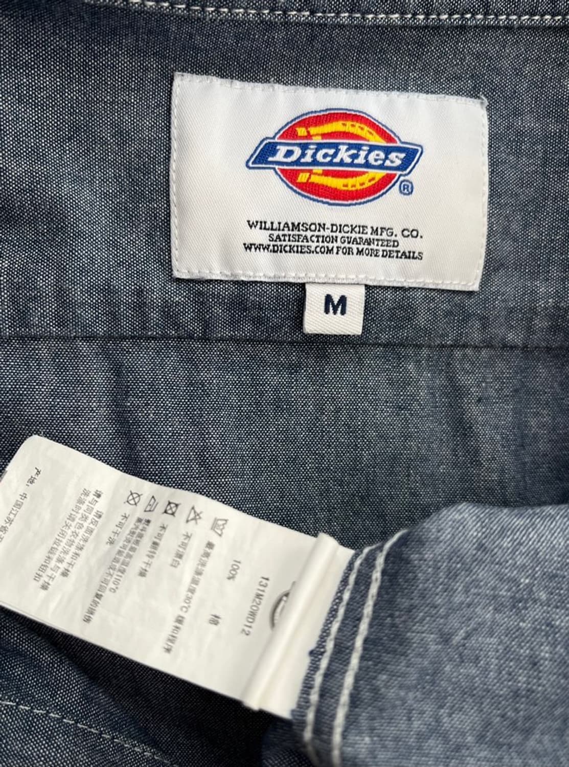 디키즈 데님 셔츠/#3478 상품이미지5