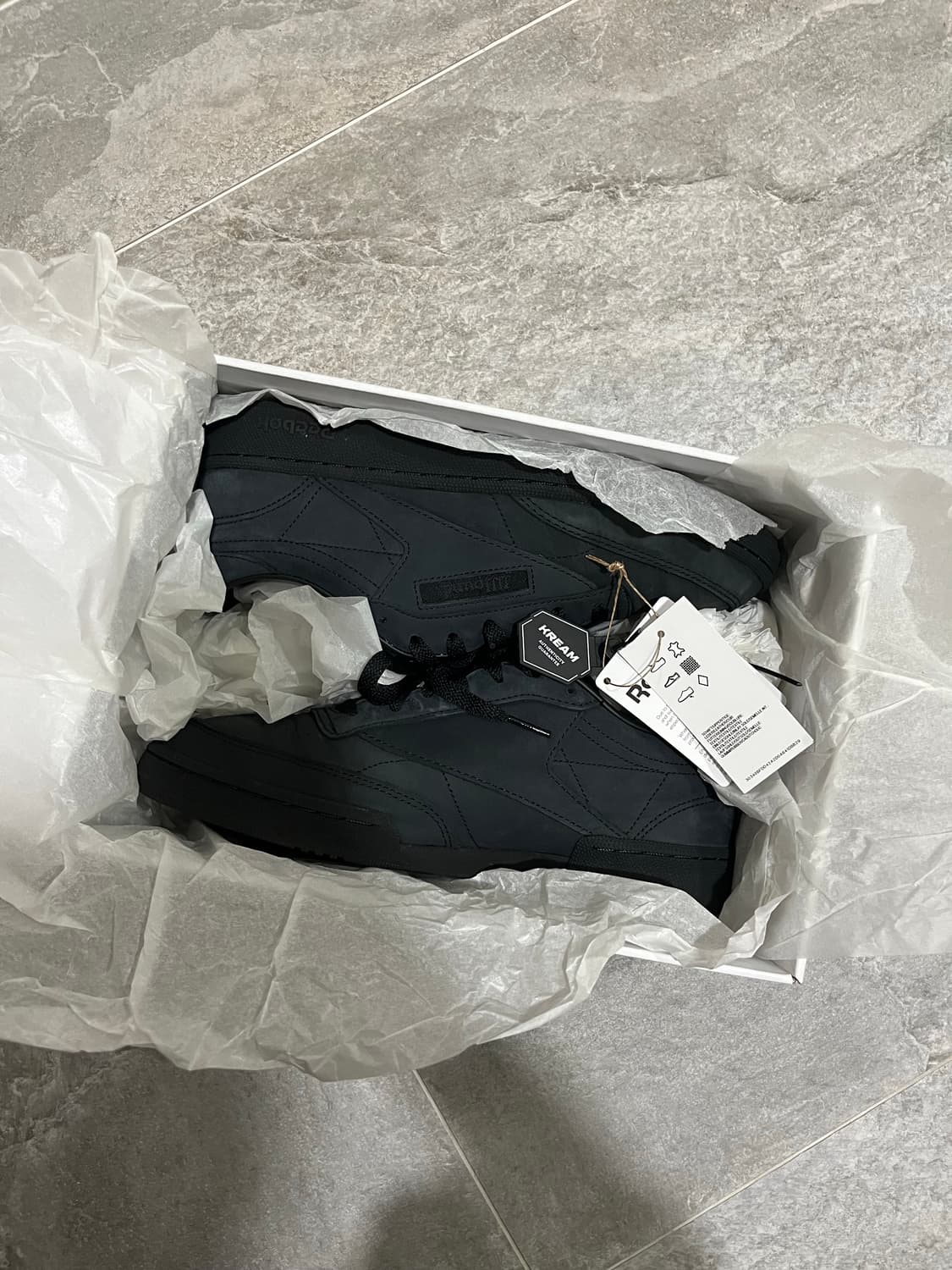 리복 자운드  클럽c85 트리플 블랙 (265) 상품이미지1