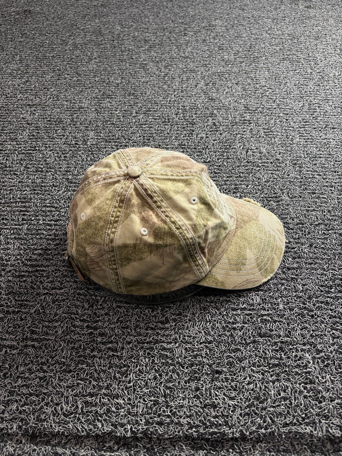 폴로 랄프로렌 자수로고 빈티지 카모플라쥬 볼캡 4185 상품이미지5