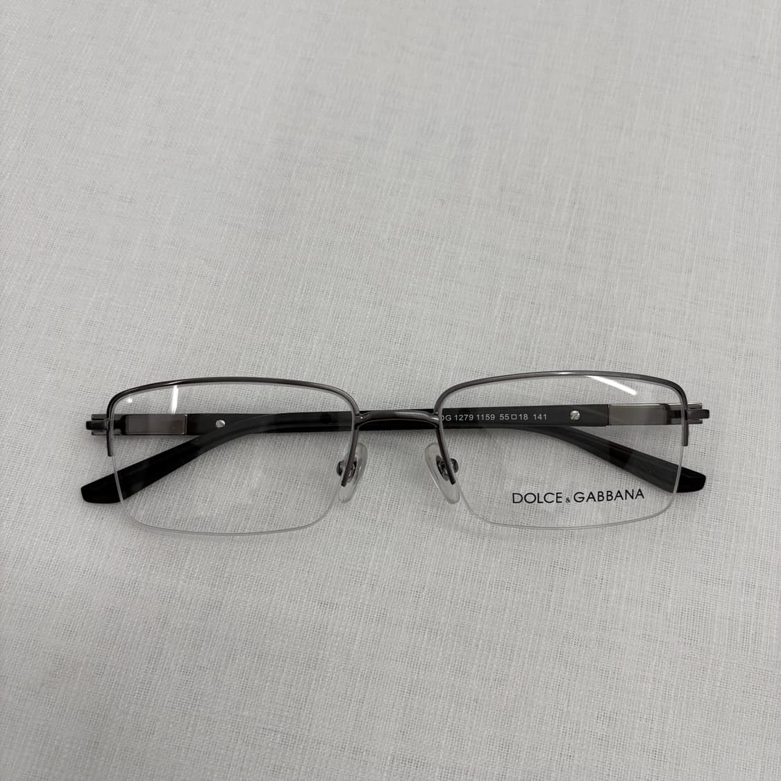 DOLCE&GABBANA 돌체앤가바나 실버그레이 반무테 상품이미지5