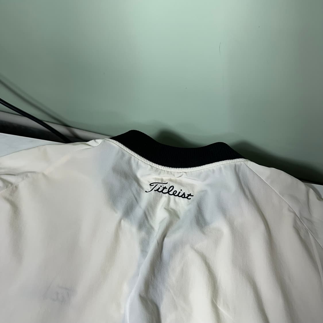 XXL 타이틀리스트 크림화이트 경량 골프자켓 상품이미지5