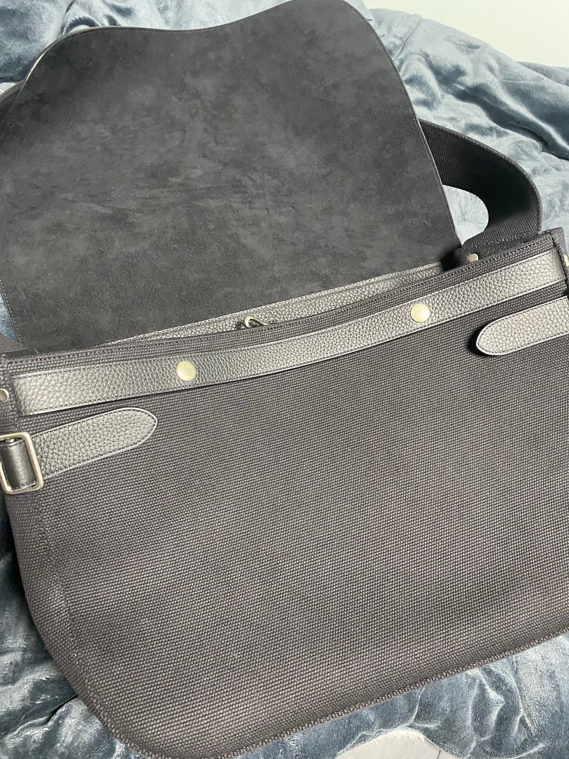 NICENESS/HEFNER  LEATHER AND CANVAS POST 상품이미지4