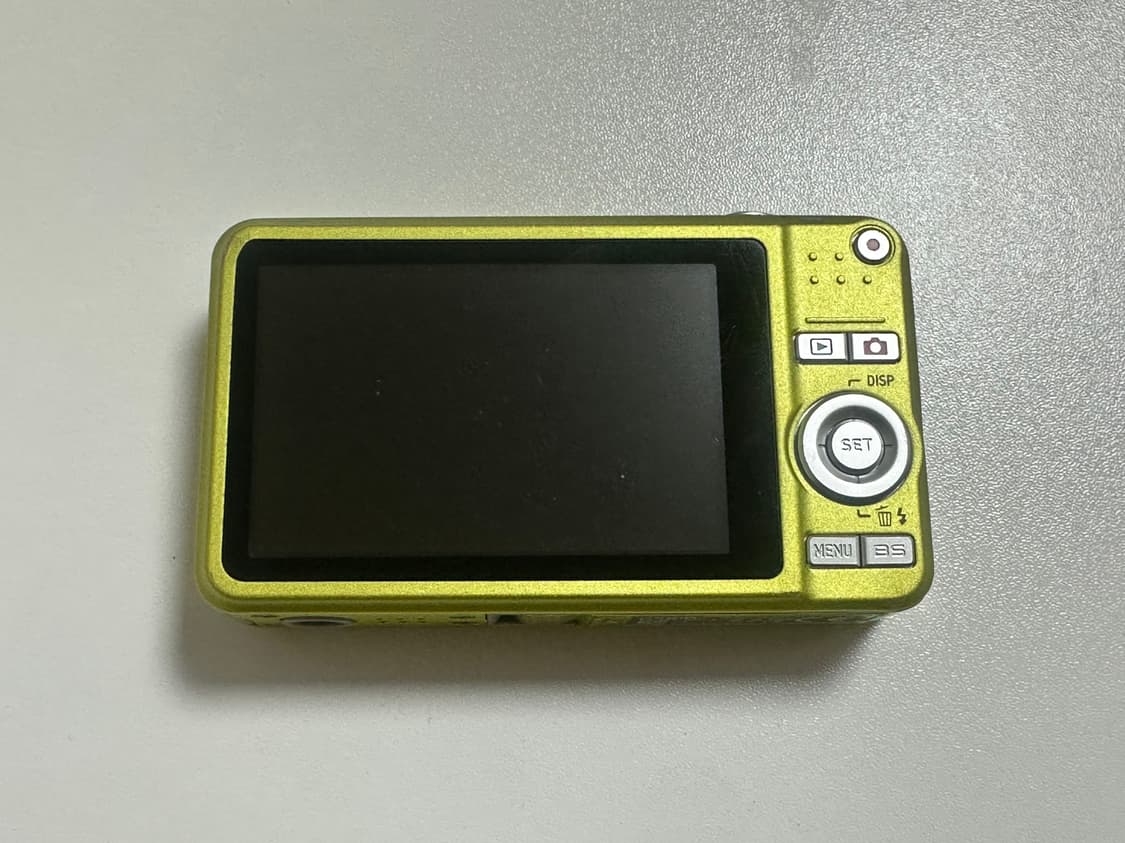 카시오 엑슬림 z80 옐로우그린 상품이미지3