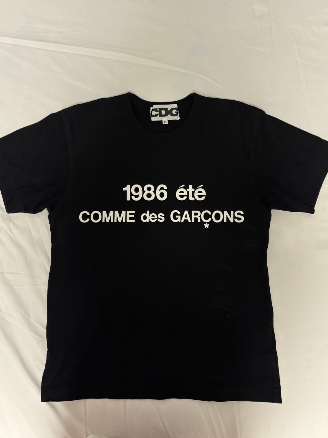 꼼데가르송 1986 반팔 상품이미지1