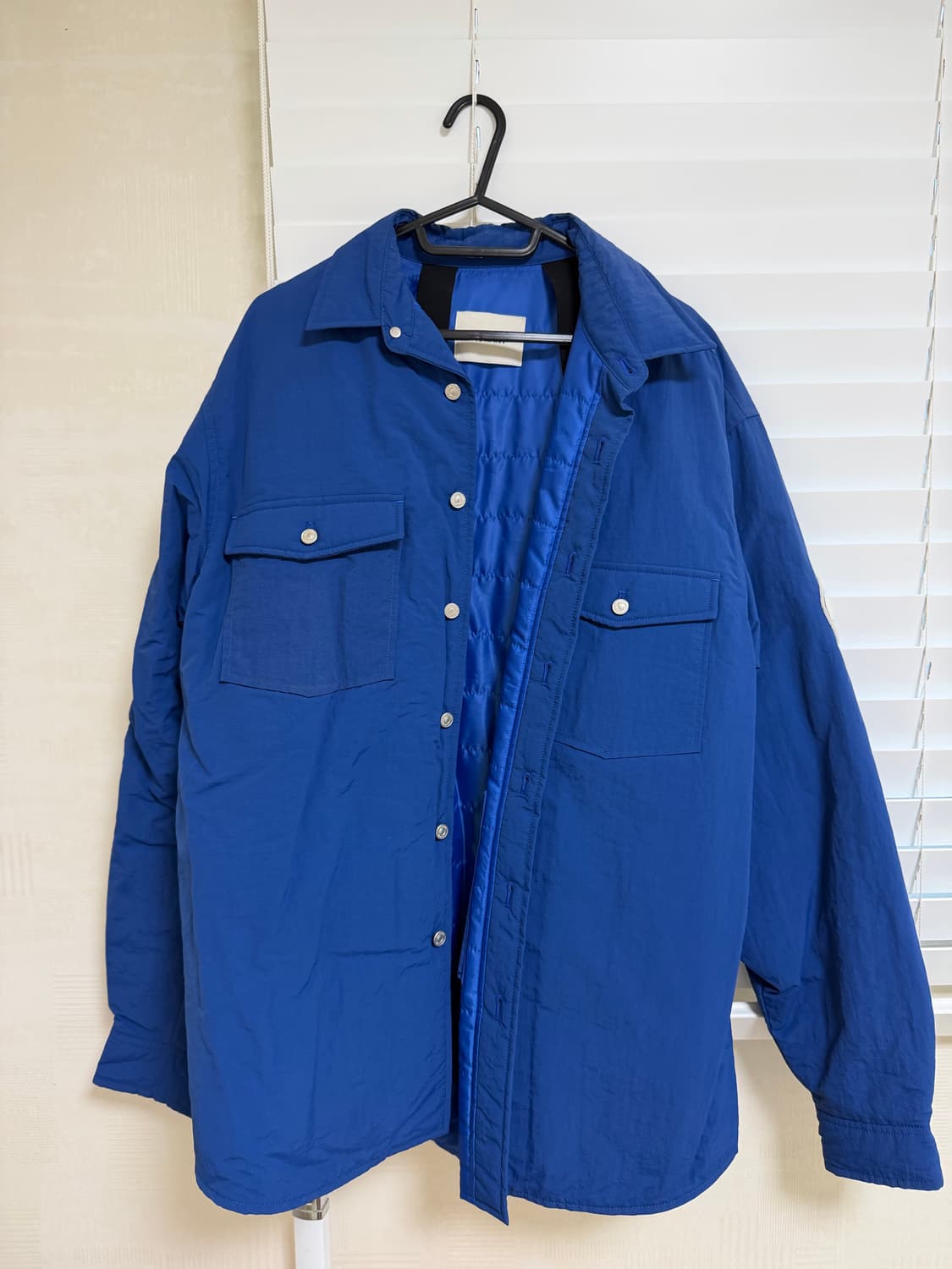 노앙 패딩 셔츠 L사이즈 판매 상품이미지1