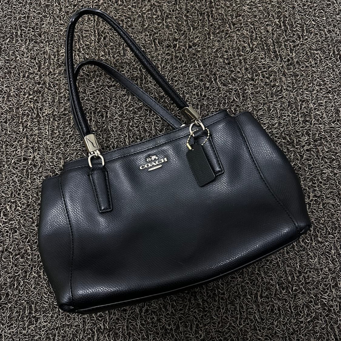 COACH 코치 정품 숄더 크로스백 블랙 상품이미지1