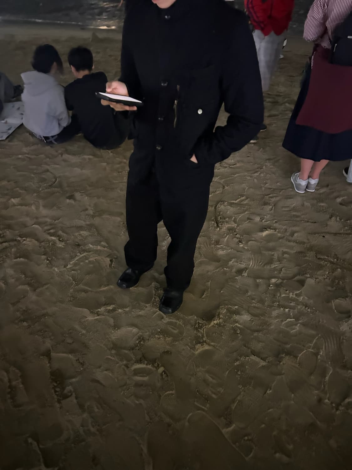 꼼데가르송 울 축융 지퍼 자켓 상품이미지6