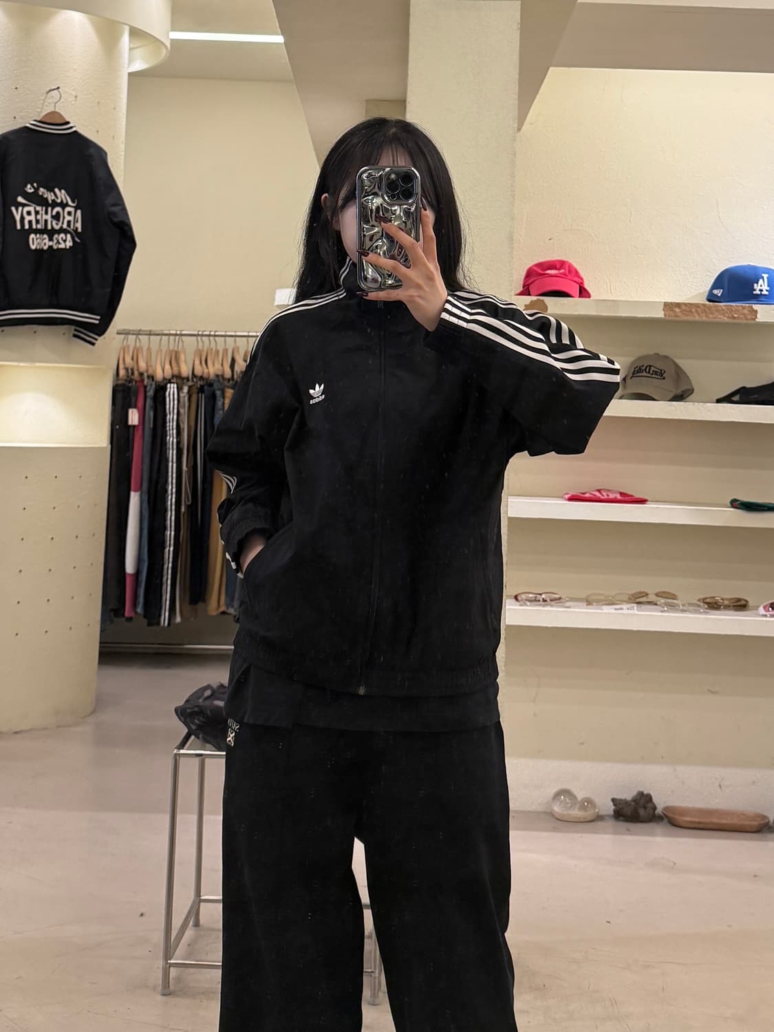 아디다스 락업 트랙탑 블랙 U1547 상품이미지1