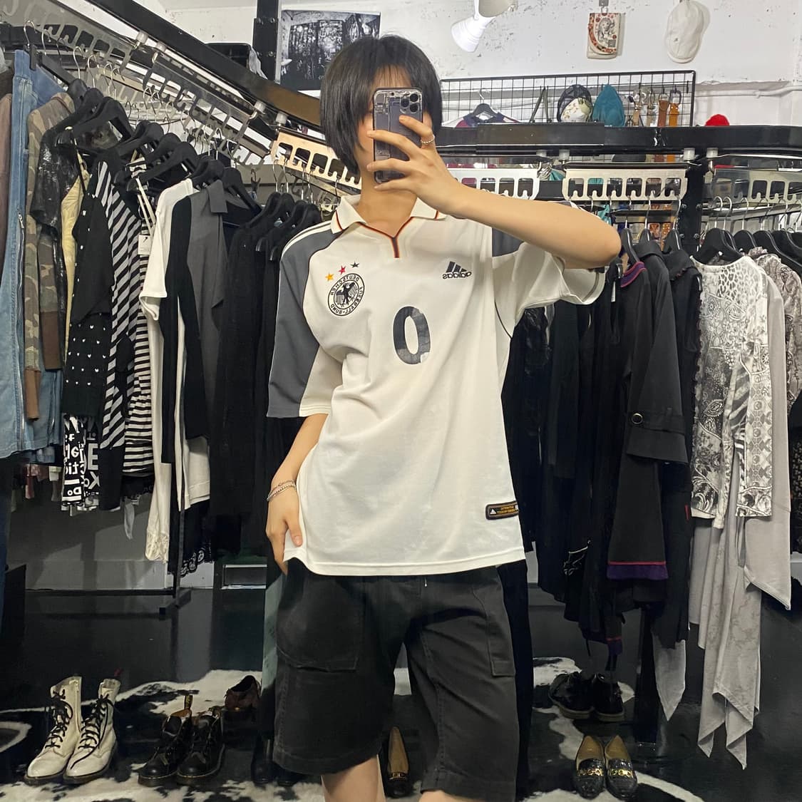 Adidas 00‘s 02-04 독일 홈 져지 유니폼 상품이미지9