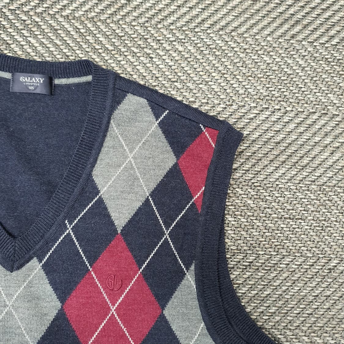 갤럭시 니트 조끼 남자105 상품이미지3