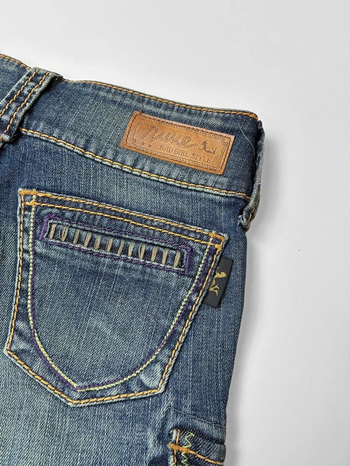 NUVE 00's Y2K  페어리 부츠컷 데님 팬츠 PN5574    상품이미지8