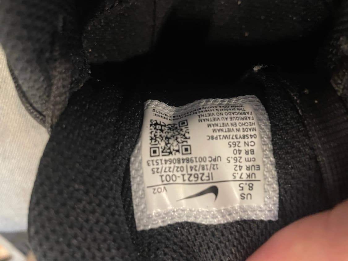 나이키 에어맥스 블랙 운동화 상품이미지4