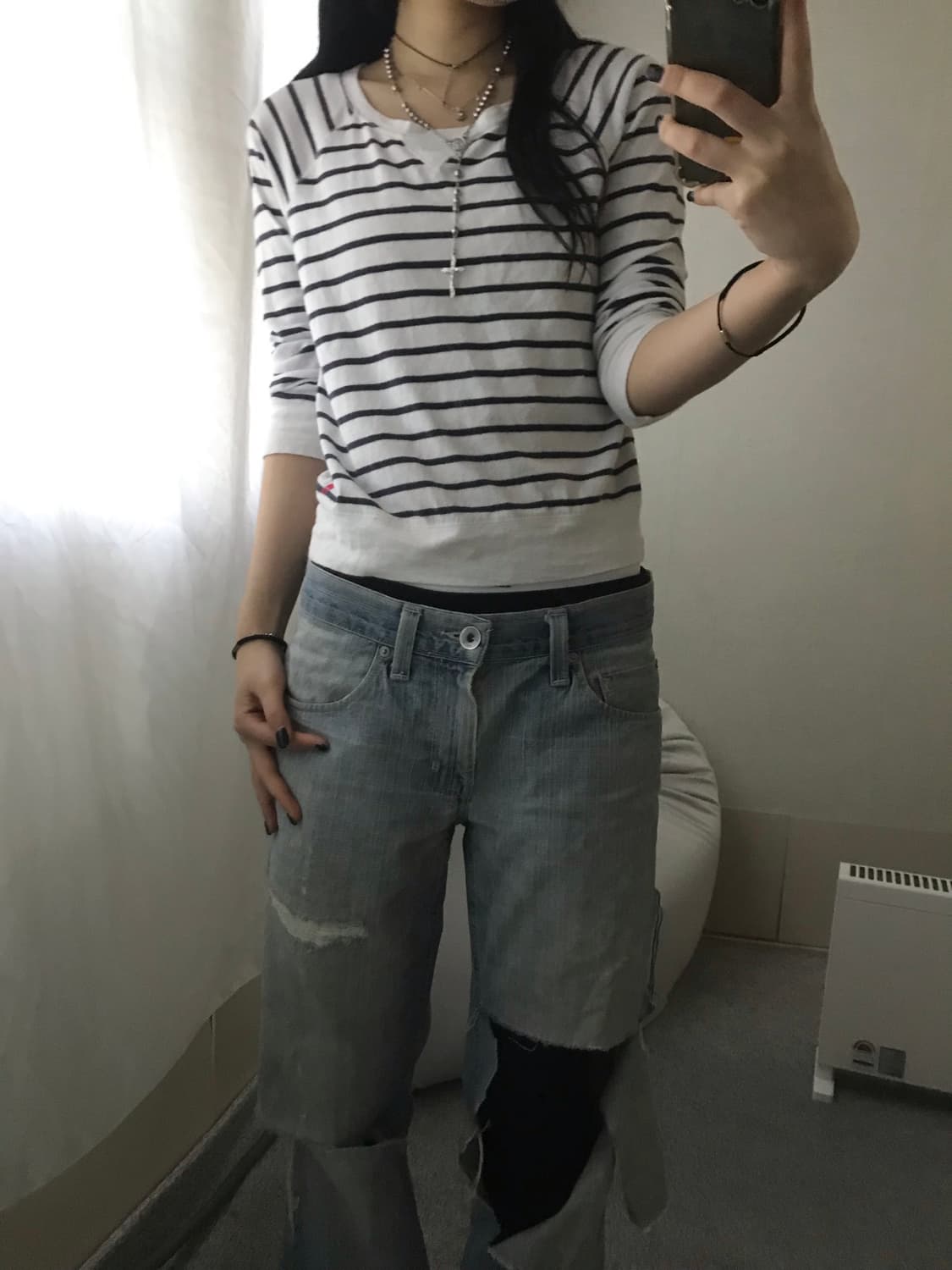 아베크롬비 스트라이프 롱슬리브 상품이미지4