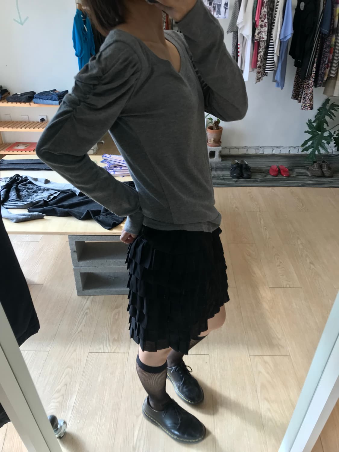 Vintage frill skirt 상품이미지6