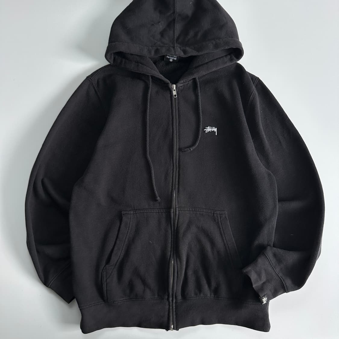 Stussy 스투시 00‘s 스탁 자수 후드집업 상품이미지3