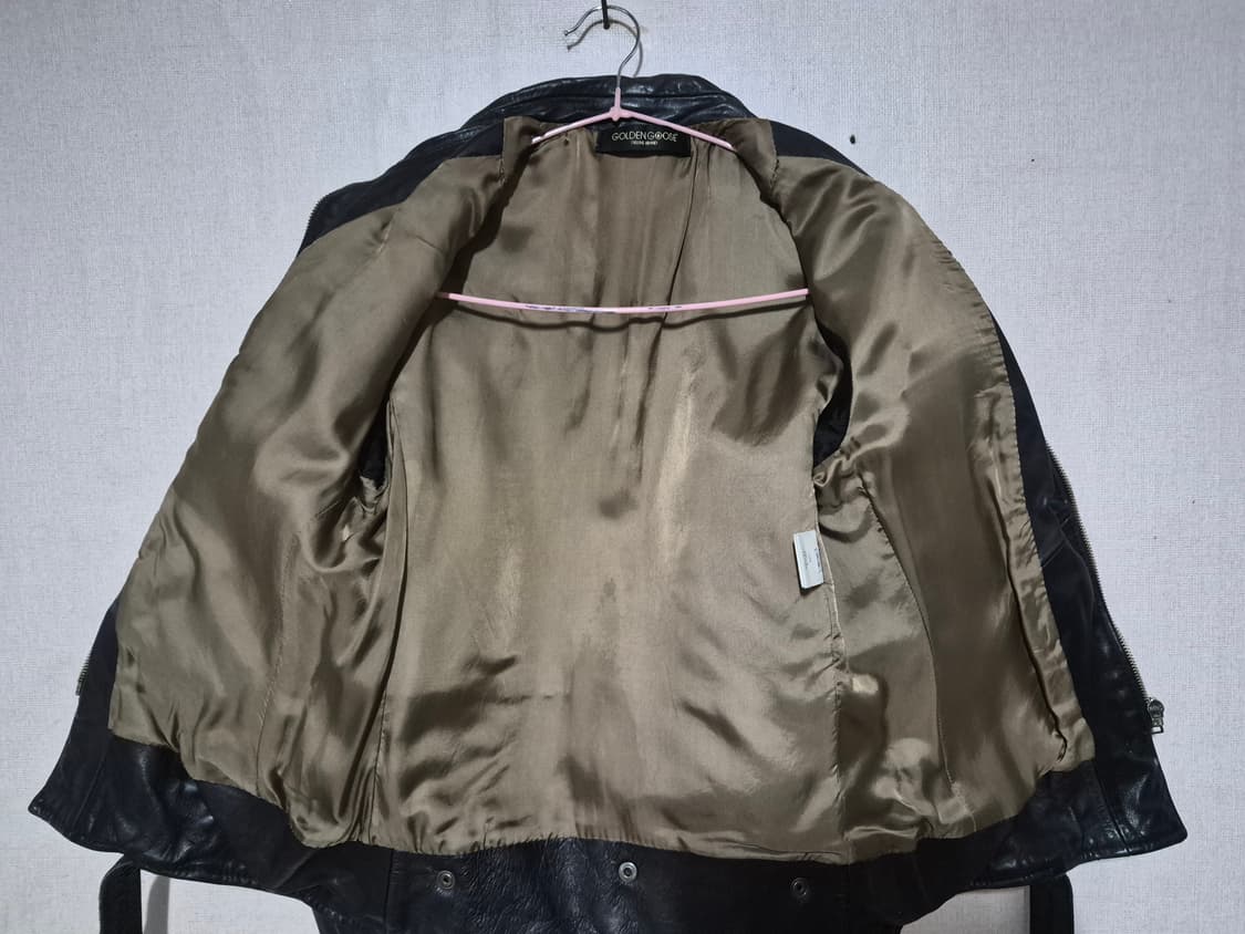 골든구스 싱글라이더 가죽자켓 (XS) 상품이미지6