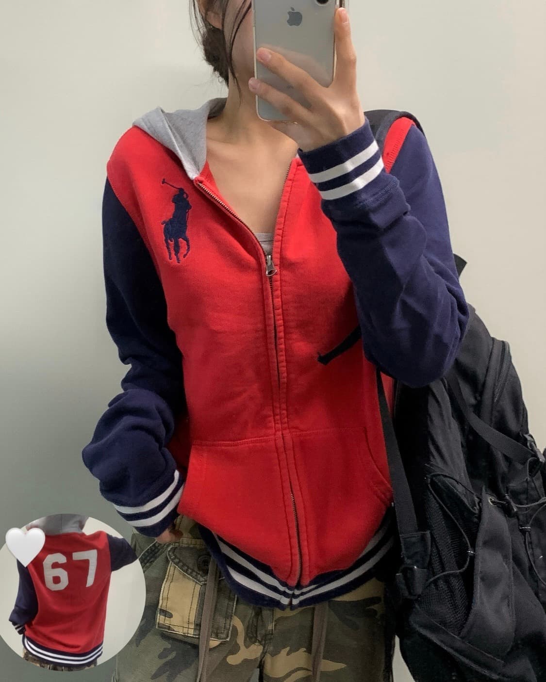 폴로 빅포니 후드집업 상품이미지1