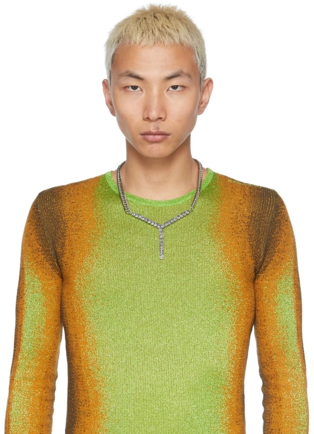 와이프로젝트 크리스탈 Y 목걸이 상품이미지1