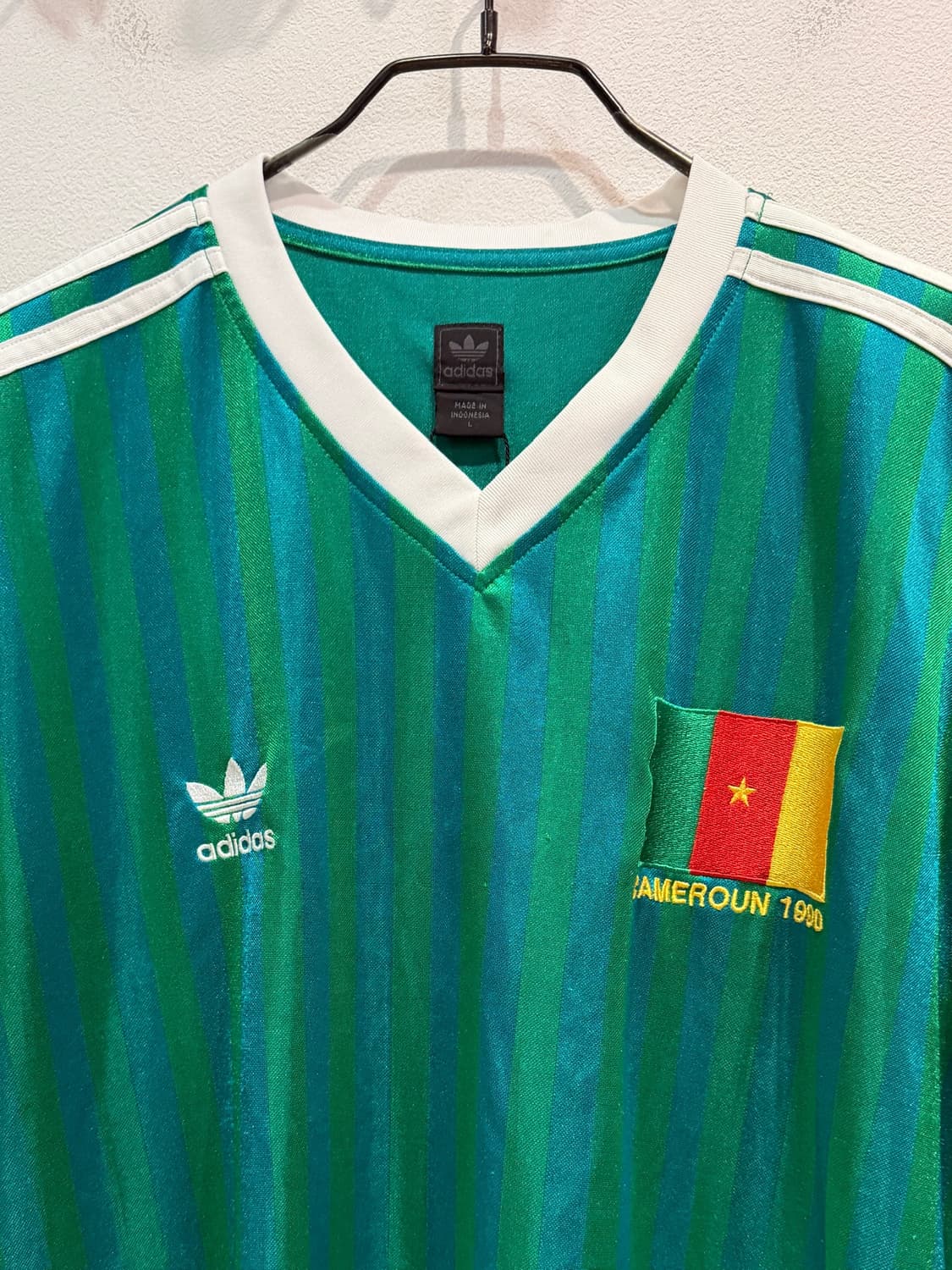 Adidas 1990 Cameroun World Cup Shirt 상품이미지3