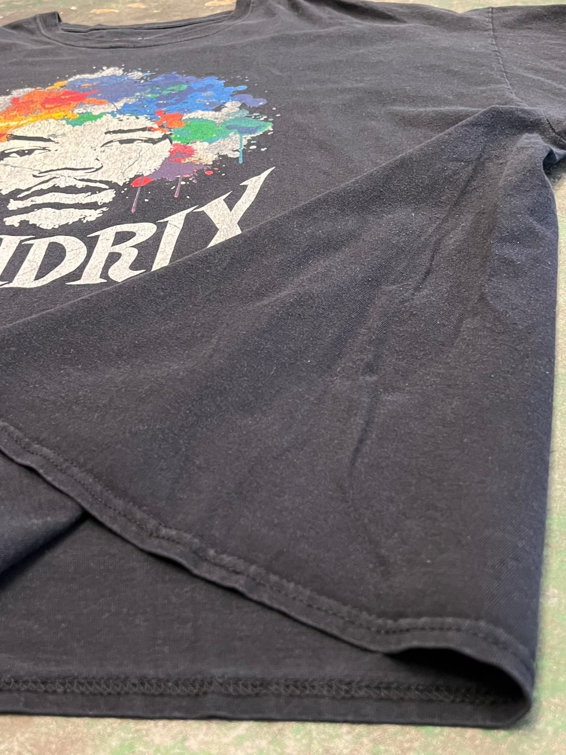 [4XL] 지미 헨드릭스 퍼플헤이즈 아트 프린팅 그래픽 티셔츠 상품이미지5