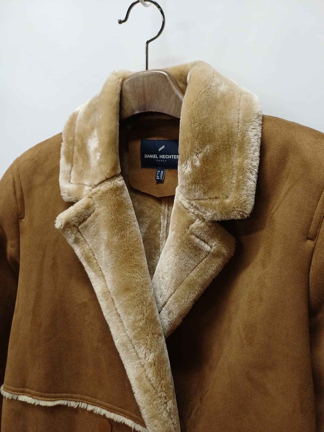 다니엘에스떼(DANIEL HECHTER) 무스탕 롱코트 (66~66반) 상품이미지5