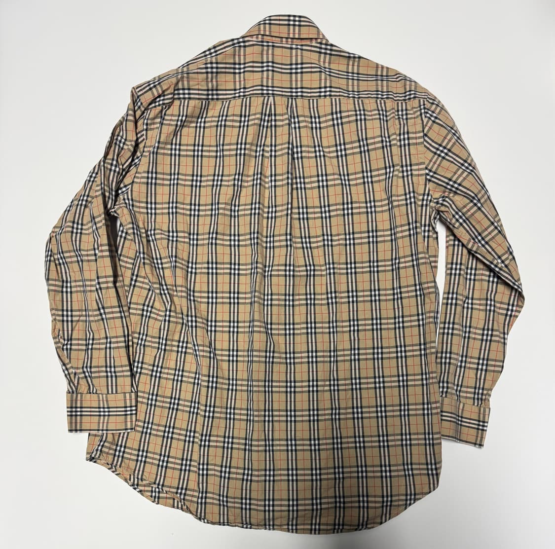 버버리 런던 커스텀 시그니처 긴팔 체크셔츠 L 상품이미지2