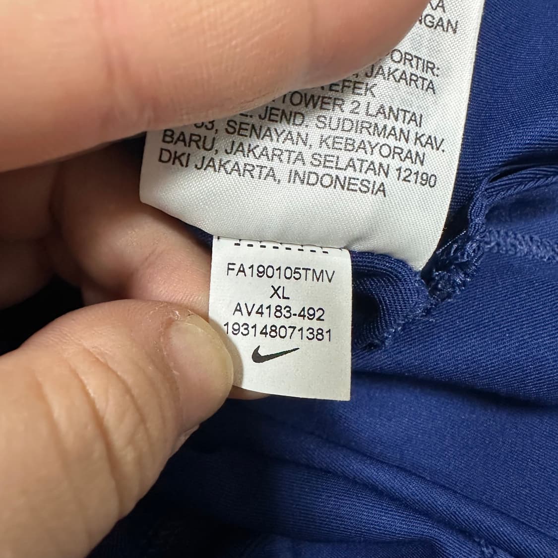 ✨ (만원 빈티지) 나이키 드라이핏 기능성 카라 반팔티 상품이미지5