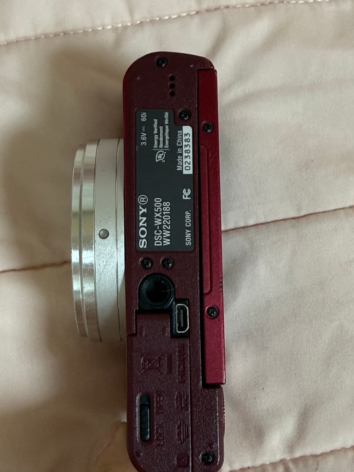 소니 사이버샷 DSC-WX500RC 레드 상품이미지3