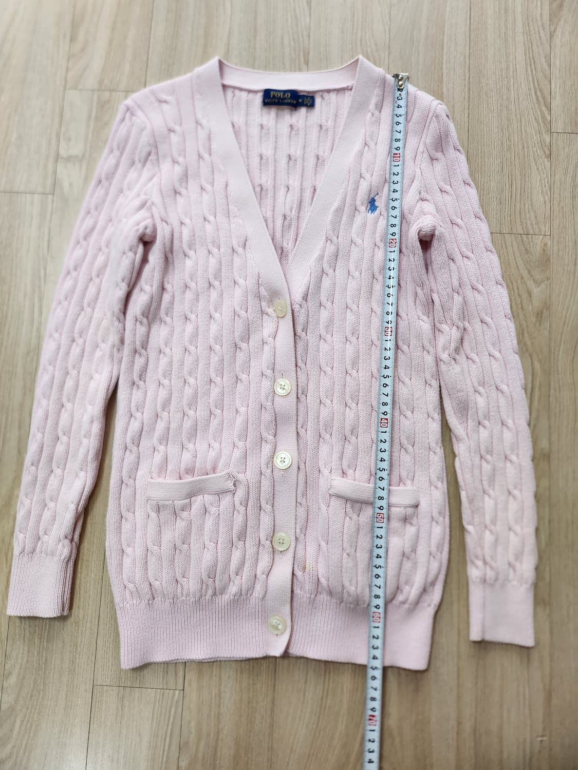 폴로랄프로렌 케이블가디건 (M 상품이미지6