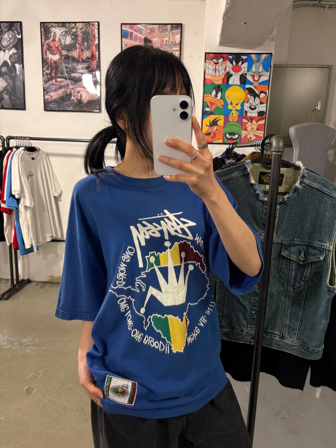 스투시 90‘s 반팔 상품이미지1