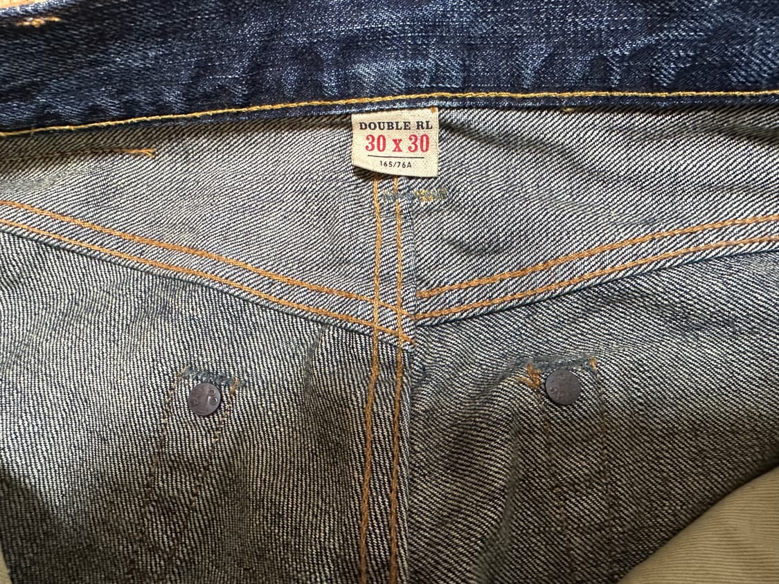 [30X30] 더블알엘 RRL 베이뷰 셀비지 데님 상품이미지5
