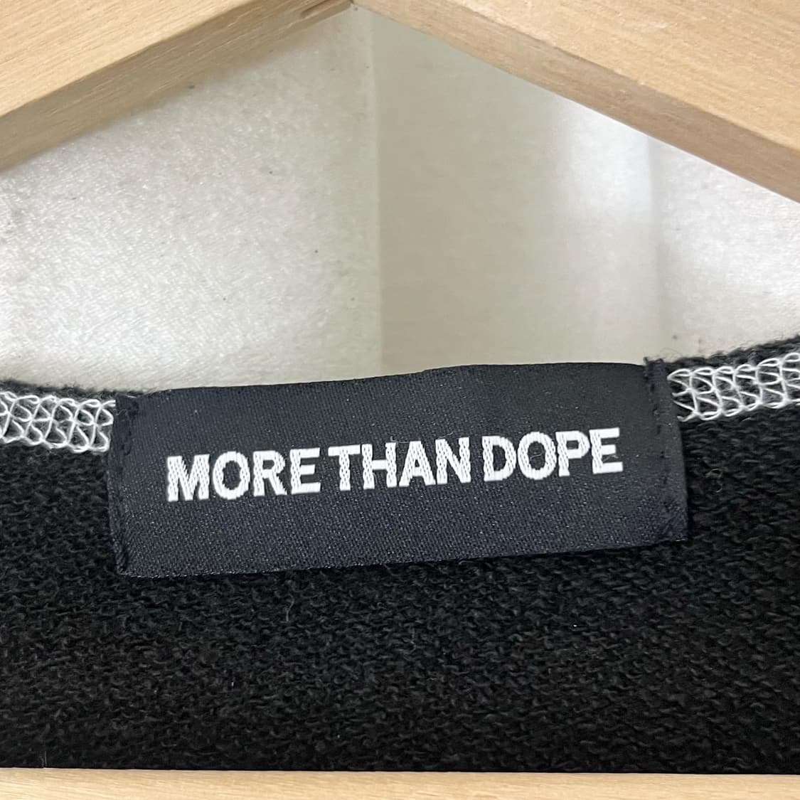 모어댄도프 블랙 코튼 베스트 상품이미지6