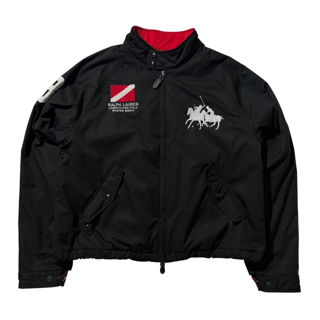 폴로 랄프로렌 투웨이 집업 블루종 자켓 블랙 상품이미지2