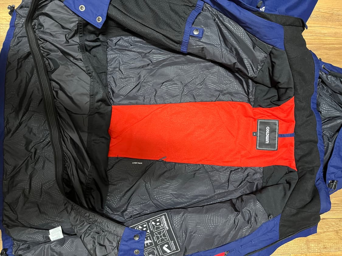 골드윈 스키 스키복 점퍼 자켓 바지 하의 세트 보드 보드복 M 95 상품이미지5