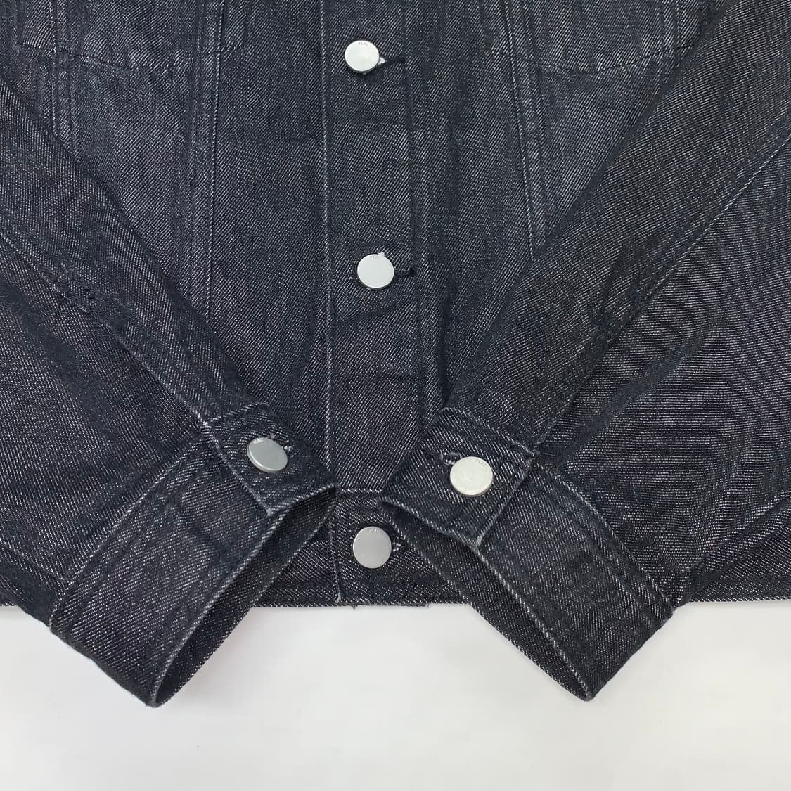 PLAC 플랙 흑청 데님 트러커자켓 (L) 상품이미지4