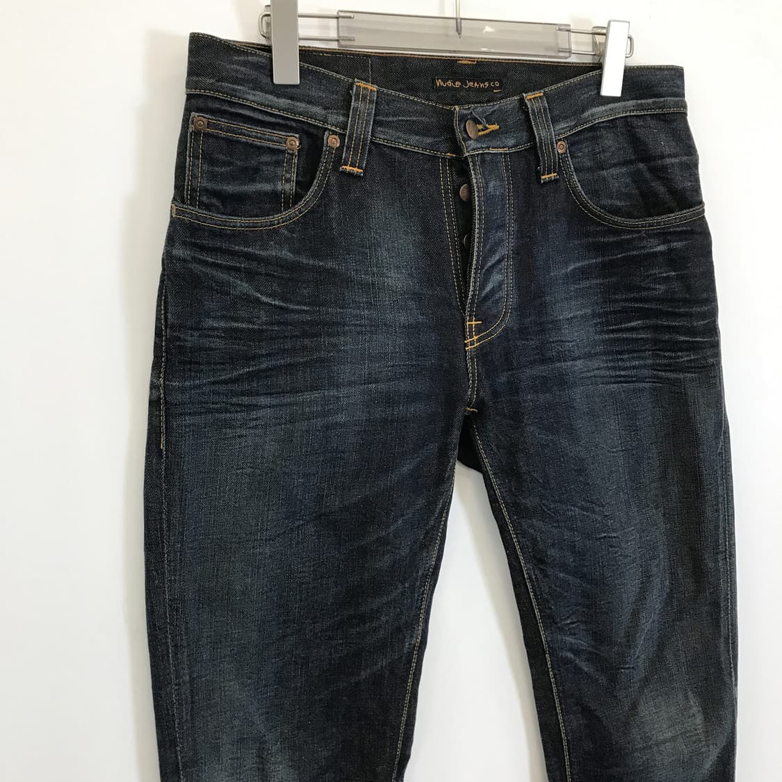 누디진 그림팀 딥쉐이드 청바지 [32x32] 상품이미지2