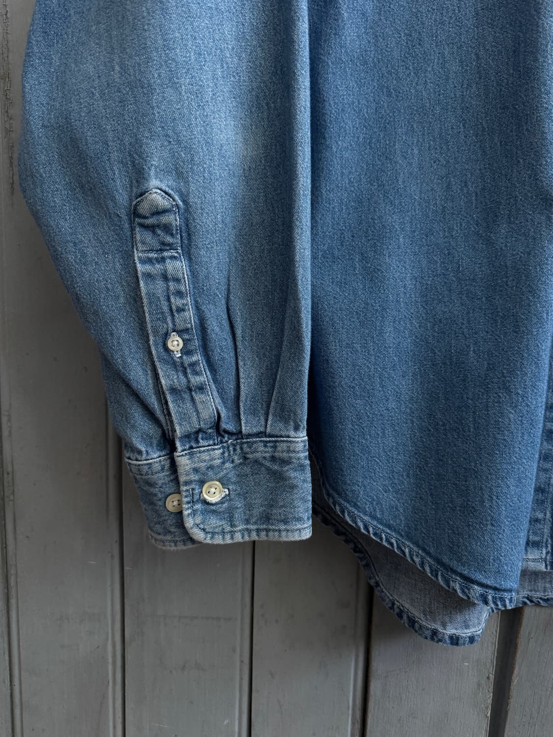 [L]90's GAP USA 올드 갭 데님 셔츠 상품이미지5