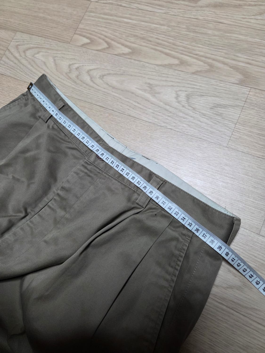 라코스테 클래식 투턱 치노팬츠 면바지  상품이미지5