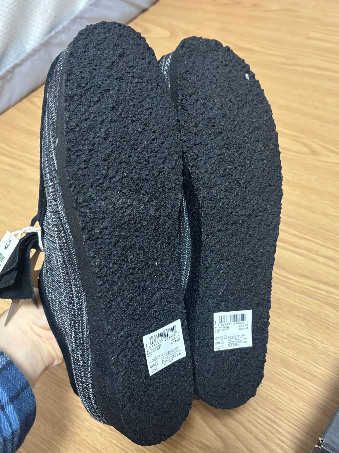 [270/새상품] 클락스 x BOTT 보트 왈라비 블랙 상품이미지2