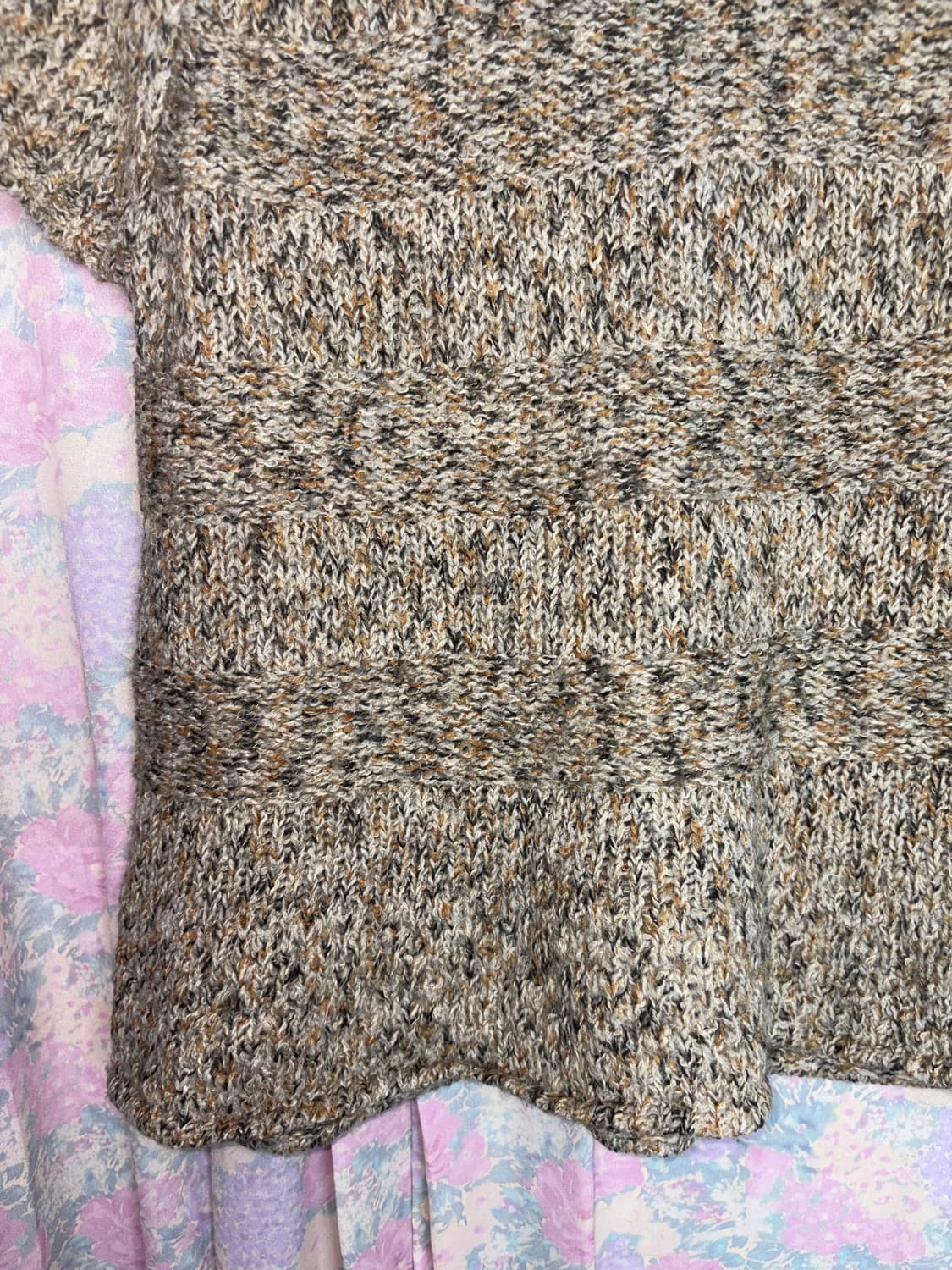 베이지 보카시 반소매 니트 상품이미지7