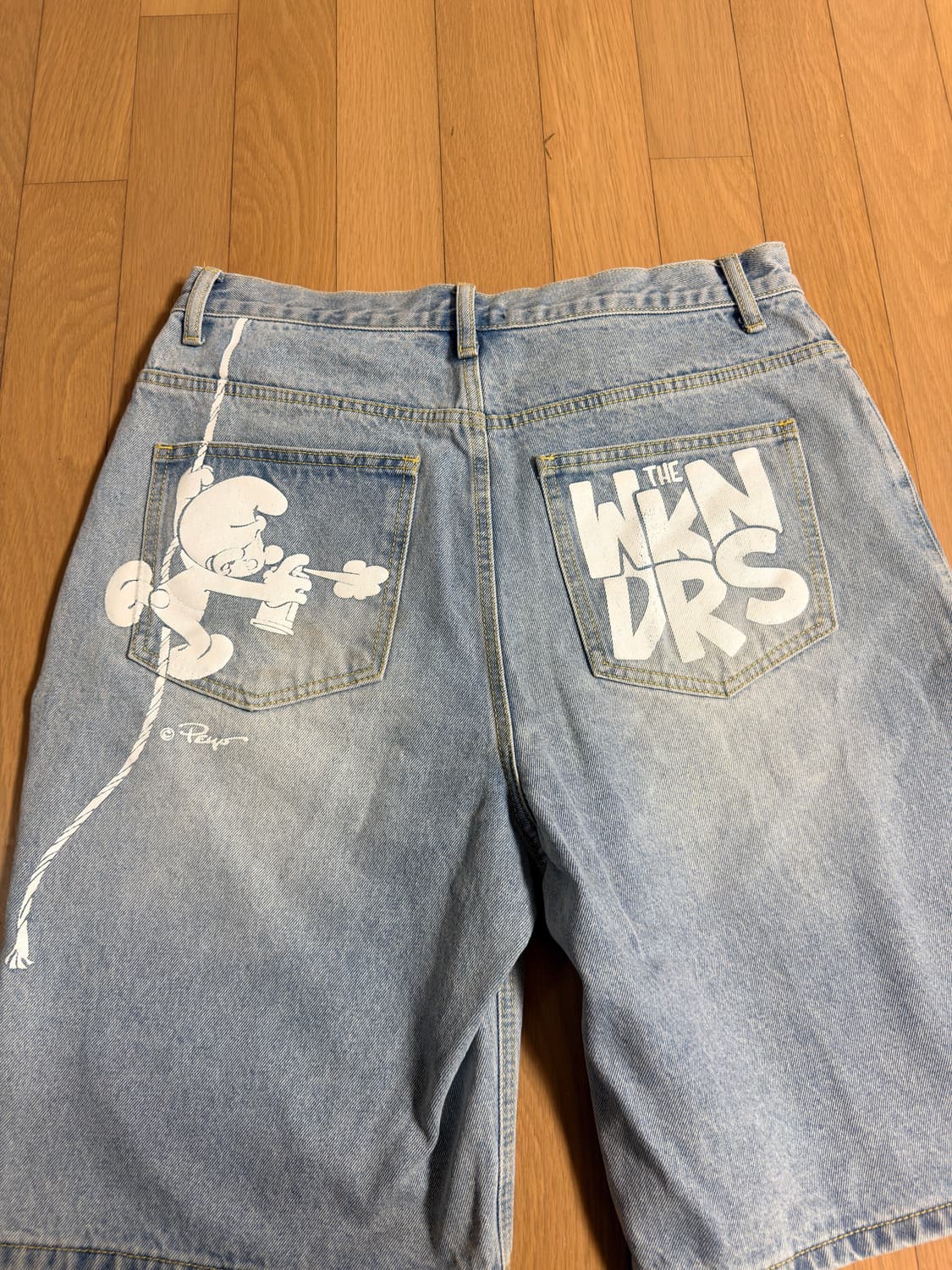 WKNDRS 위캔더스 데님 반바지 M 상품이미지3