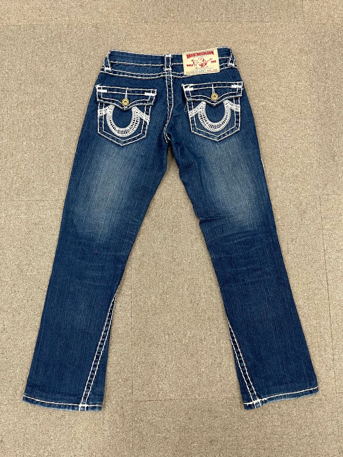 TureReligion white stitched jeans 상품이미지7