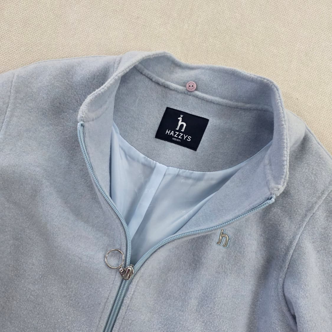 [145] 헤지스 키즈 울 집업 코트 0220J 상품이미지2