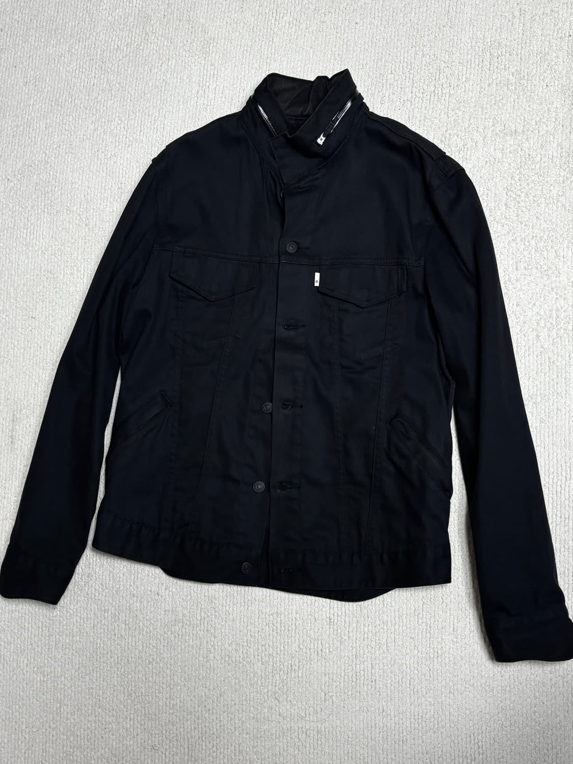 리바이스 화이트 탭 블랙트러커 자켓 상품이미지1