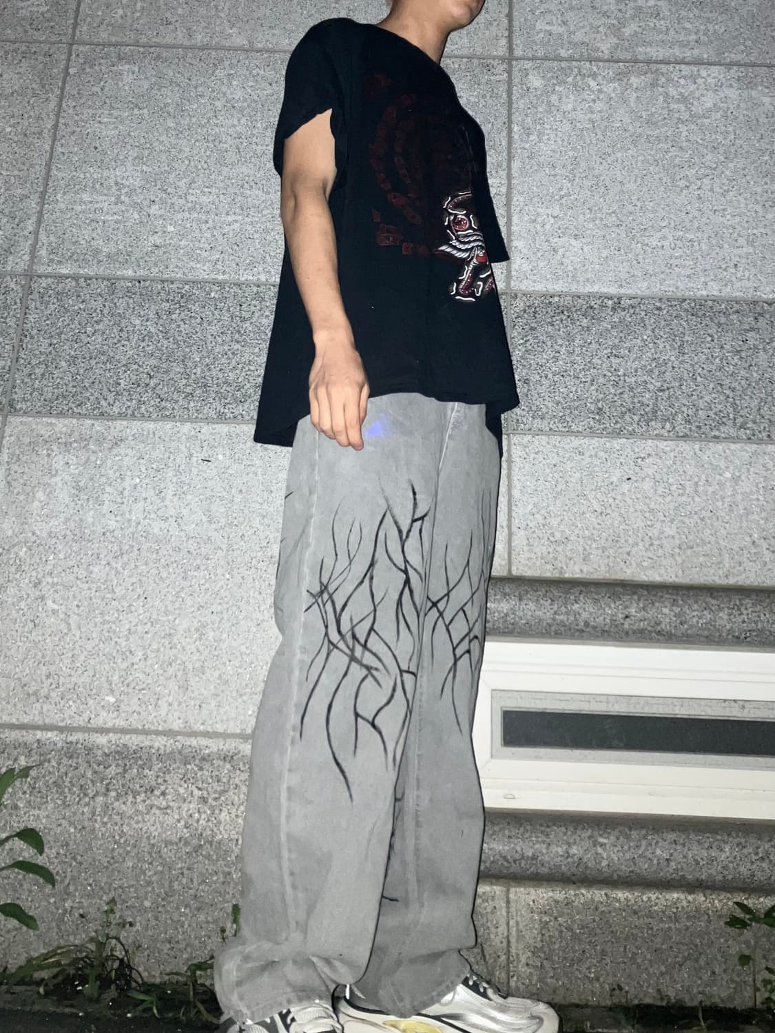 Devil custom gray pants 상품이미지3