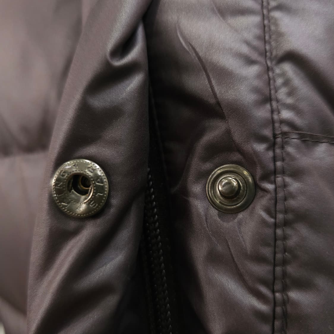 리얼 라쿤퍼 후드 다운 초코브라운 패딩 코트 상품이미지9