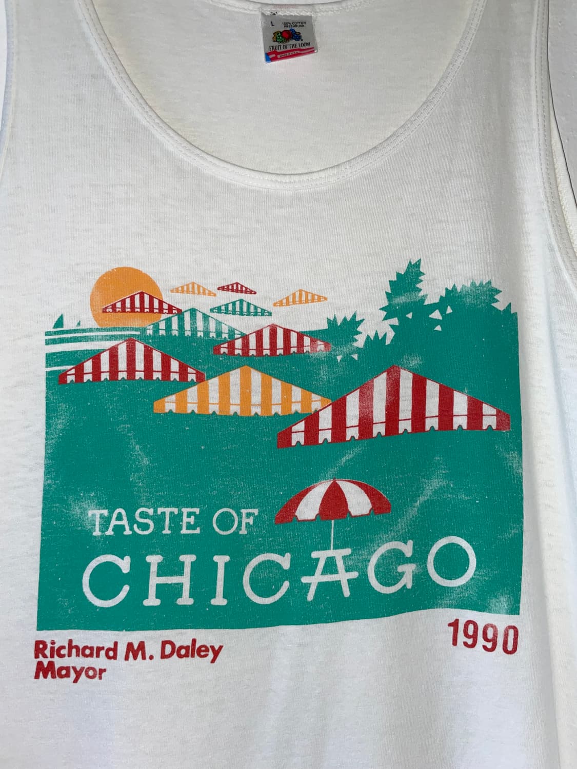 1990s Fruit of the Loom Tank Top 상품이미지2